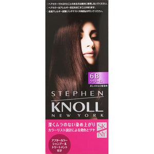 Kose Stephen Knoll Color Couture Cream Hair Color 6B Medium Brown (Quasi-drug)