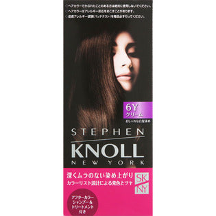 Kose Stephen Knoll Color Couture Cream Hair Color 6Y Yellow Brown (Quasi-drug)