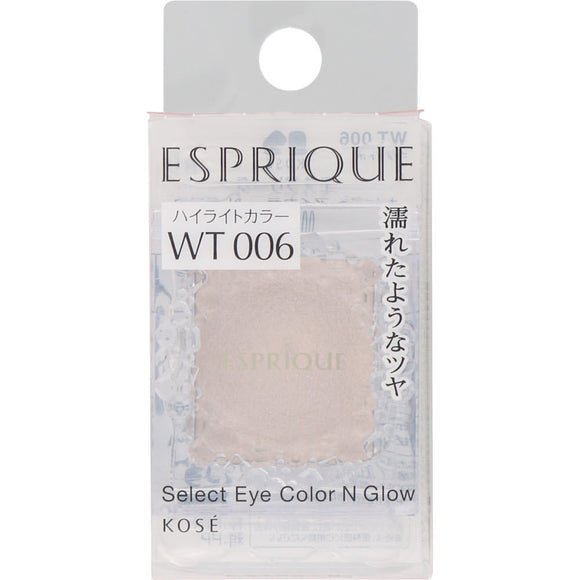 Kose Esprique Select Eye Color N Glow WT006 White 1.5g
