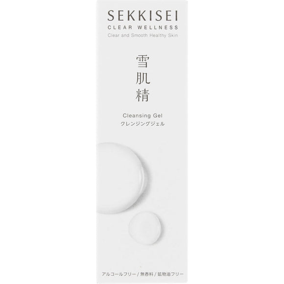 Kose Sekkisei Clear Wellness Cleansing Gel 140g