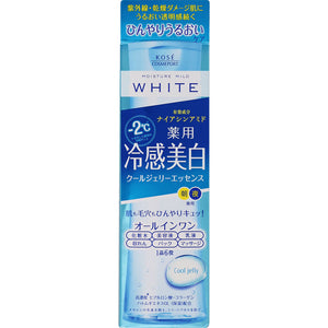 KOSE Cosmetics Port Moisture Mild White Cool Jelly Essence 200ml (Non-medicinal products)