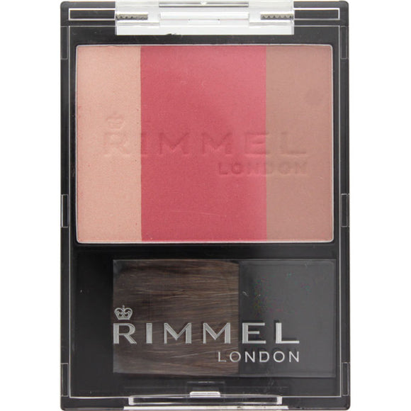 Rimmel Rimmel Three In One Modeling Face Brush 006 Rose Pink