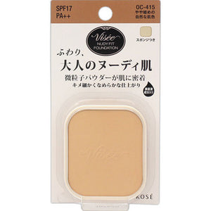 Kose Viseriche Nudy Fit Foundation Oc-415, Slightly Dark Natural Skin Color 10G