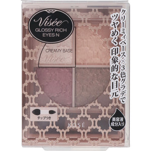 Kose Visee Riche Glossy Rich Eyes N PK-3 Burgundy 4.5g