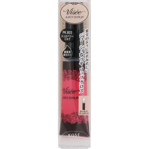 Kose Visee Riche Juicy Syrup PK803 Strawberry Milk 9.5g