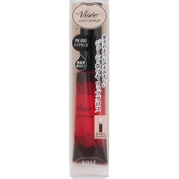 Kose Visee Riche Juicy Syrup PK800 Clear Cassis 9.5g