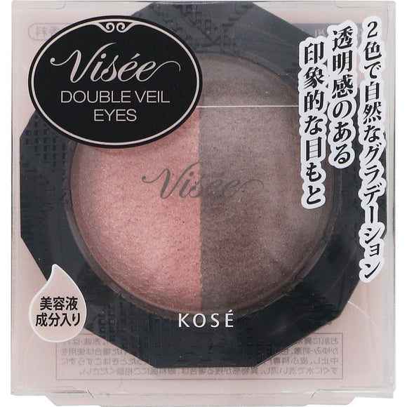 Kose Visee Riche Double Veil Eyes PK-8 Grayish Pink 3.3g