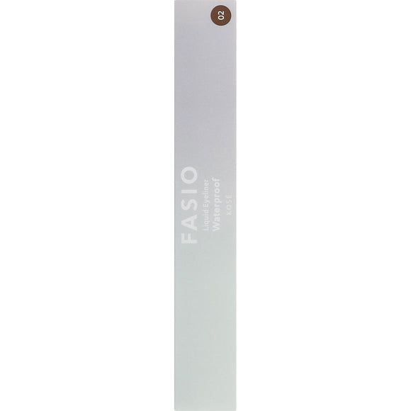 Kose Fasio Liquid Eyeliner 02 Brown 0.4mL