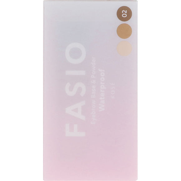 Kose Fasio Eyebrow Base & Powder 02 Light Brown 2.5g