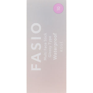 Kose Fasio Multi Face Stick 10 Violet Aurora 4g