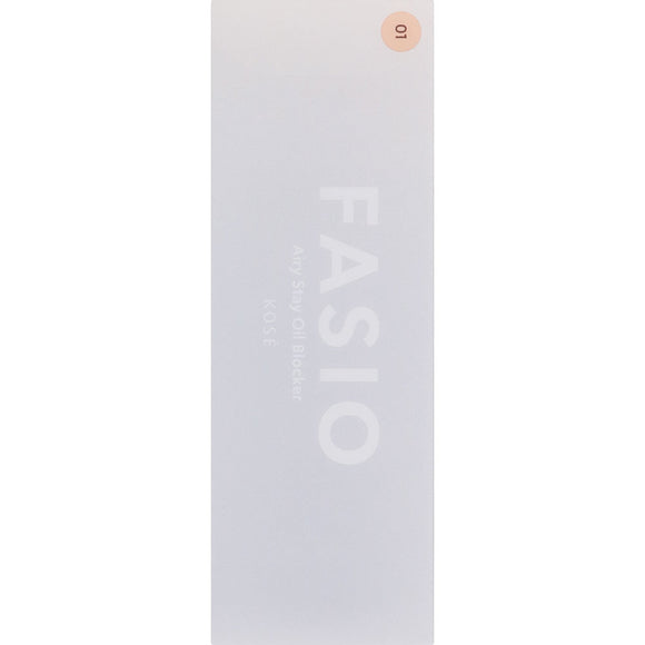 Kose Fasio Airy Stay Oil Blocker 01 Pink Beige 30g