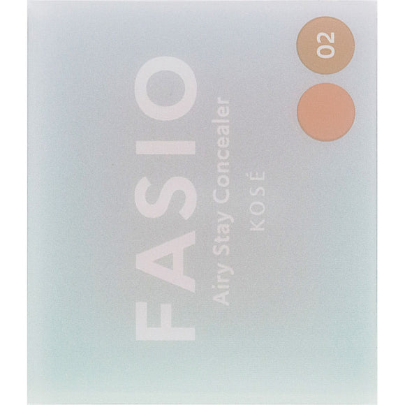 Kose Fasio Airy Stay Concealer 02 Beige Orange Beige 1.5g