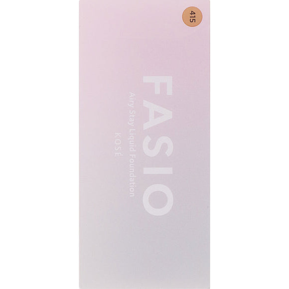 Kose Fasio Airy Stay Liquid 415 Healthy Ocher 30g