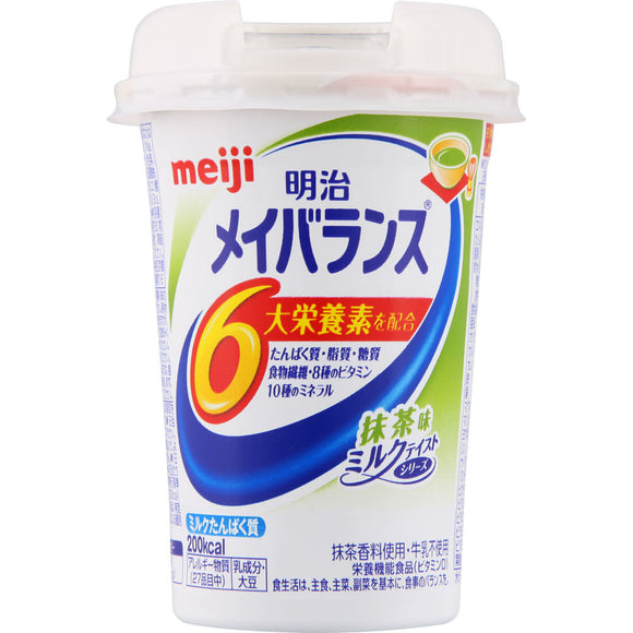 Meiji Meiji Balance Mini Cup Matcha Flavor 125ml