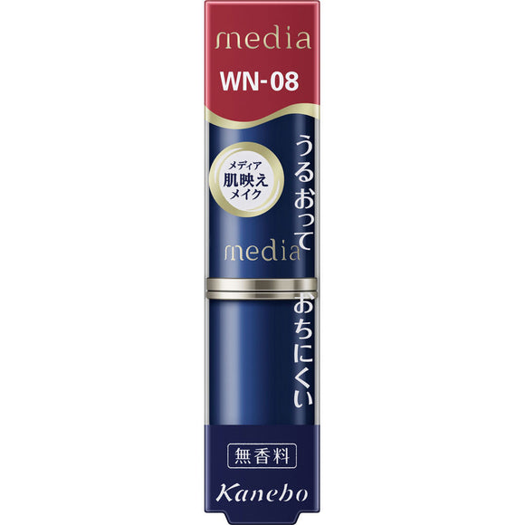 Kanebo Cosmetics Media Creamy Lasting Lip A WN08