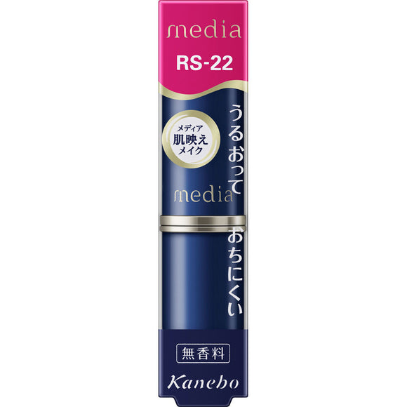 Kanebo Cosmetics Media Creamy Lasting Lip A RS22