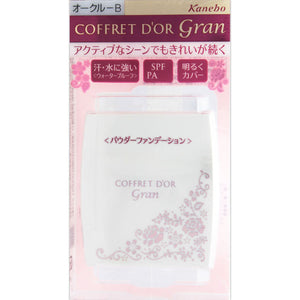 Kanebo Cosmetics Coffret D'Or Grand Cover Fit Pact Uv (Waterproof) Ocher-B-