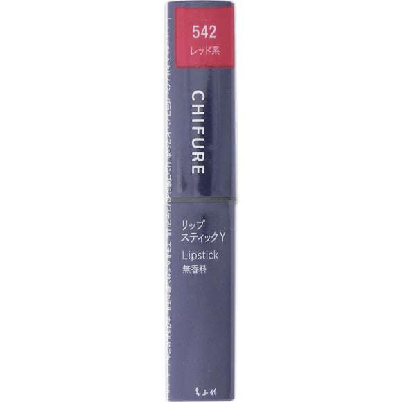Chifure Cosmetic Lipstick Y Red Type 542