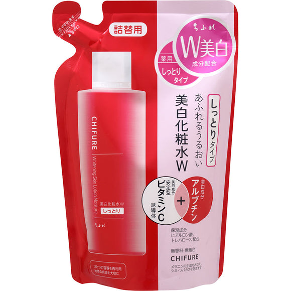 Chifure Cosmetics Whitening Toner W Moist Type Refill 180ml