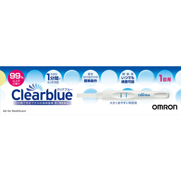 OMRON HEALTHCARE CLEAR BLUE 1 test