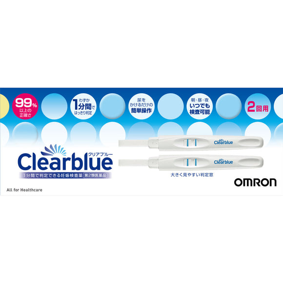 OMRON HEALTHCARE CLEAR BLUE for 2nd time