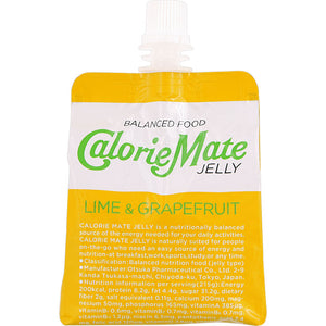 Otsuka Pharmaceutical Calorie Mate Jelly (Lime & Grapefruit Flavor) 215g