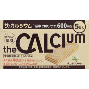 Otsuka The Calcium Vanilla Cream 5 Sheets
