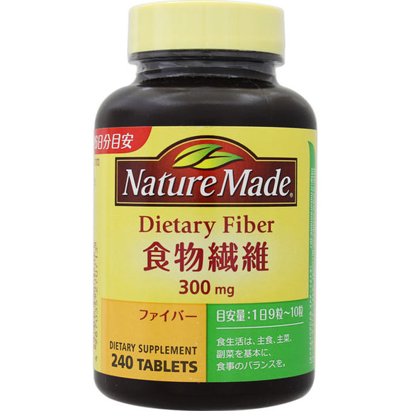 Otsuka Pharmaceutical Nature Made Dietary Fiber 240 Tablets
