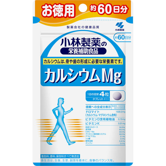 Kobayashi Pharmaceutical Kobayashi Pharmaceutical's dietary supplement Calcium Mg <60 days worth of value> 240T
