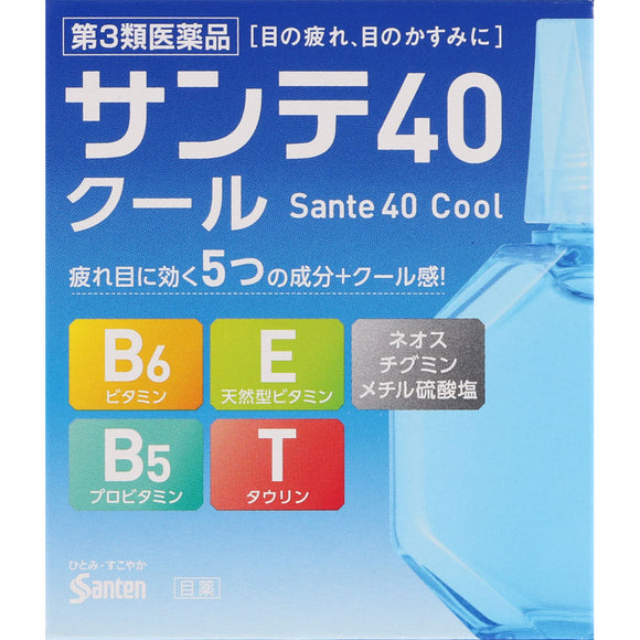 Santen Pharmaceutical Sante 40 Cool 12ml