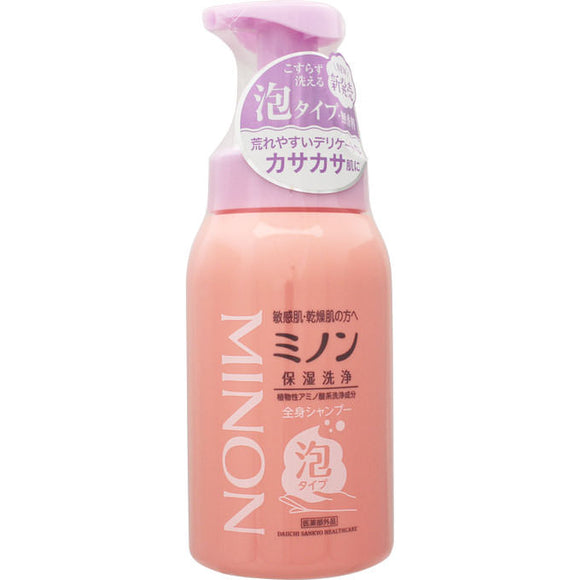 Daiichi Sankyo Health Care Minon Whole Body Shampoo Foam Type 500Ml