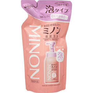 Daiichi Sankyo Health Care Minon Whole Body Shampoo Foam Type Refill 400Ml