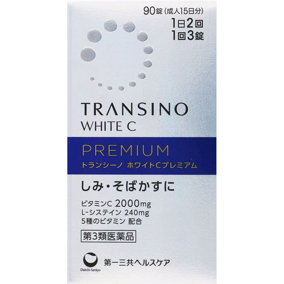 Daiichi Sankyo Healthcare Transino White C Premium 90 tablets
