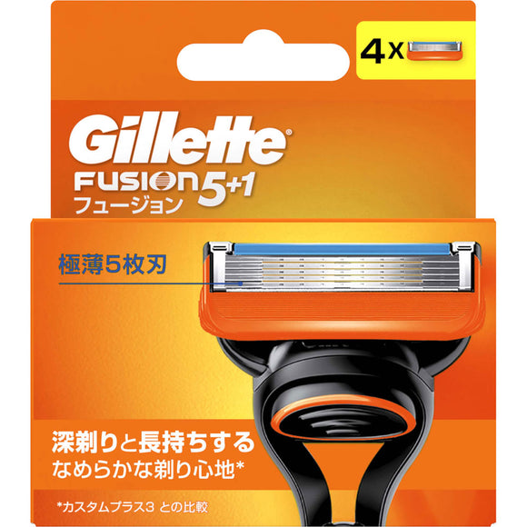 P & G Japan Gillette Fusion Manual 4 spare blades