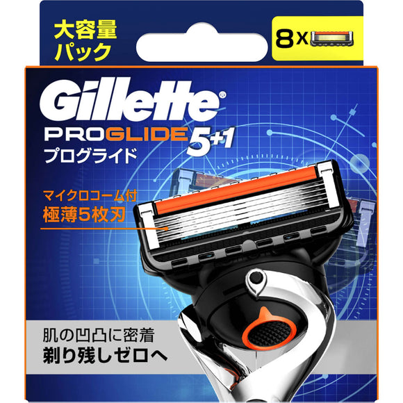 P & G Japan Gillette Proglide Manual 8 Spare Blades