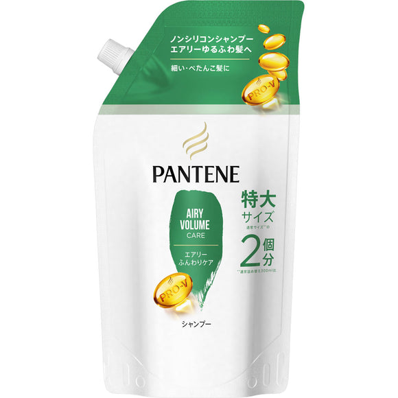 P & G Japan Pantene Airy Soft Care Shampoo Refill Extra Large Size 600ml