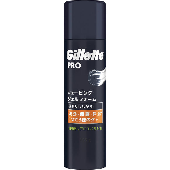 P & G Japan Gillette Gillette PRO Shaving Gel Foam 195g