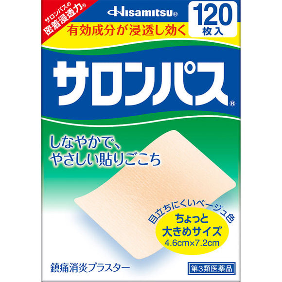 Hisamitsu Salon Pass 120 sheets