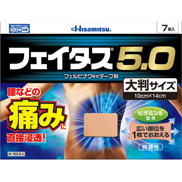 Hisamitsu Pharmaceutical Fatus 5.0 Large format 7 sheets