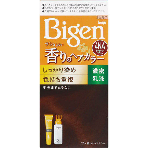 Hoyu Bigen Fragrant Hair Color Emulsion 4NA Naturally Brown (Quasi-drug)