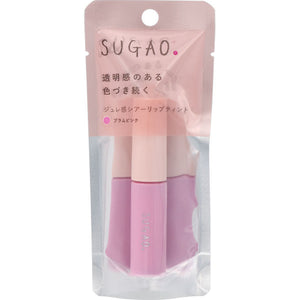 Rohto Sugao Jure Sensitive Sheer Lip Tint Plum Pink 4.7Ml