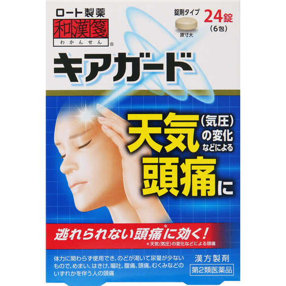 Rohto Japanese and Chinese prescription Kiaguard 24 tablets