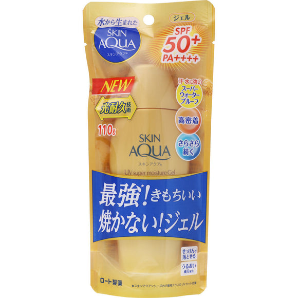 Rohto Pharmaceutical Skin Aqua Super Moisture Gel Gold 110G