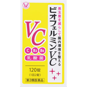 Taisho Pharmaceutical Biofermin VC 120 tablets