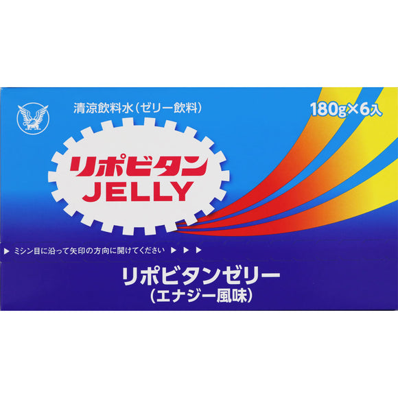 Taisho Pharmaceutical Lipovitan Jelly c 180g x 6 bags