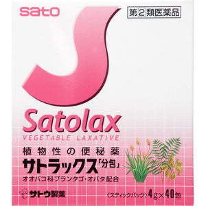 Sato Pharmaceutical Satrax "Separate Package" 40 Packets