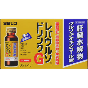 Sato Pharmaceutical Rebaurso Drink G 50ml x 10