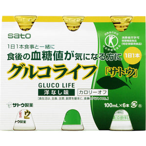 Sato Pharmaceutical Gluco Life 100ml x 6