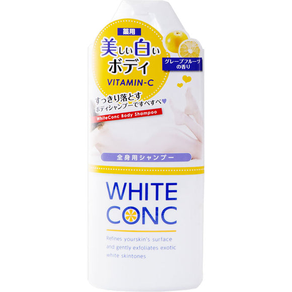 Manner Cosmetics Medicinal White Conc. Body Shampoo Cii 360Ml
