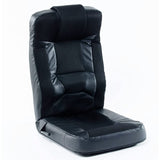 Iris Plaza GCN-4812 Gaming Floor Chair, Breathable Mesh, Gaming Chair, Breathable, Reclining, Adjustable Head, Storage, Black, 18.9 x 25.2 x 30.3 inches (48 x 64 x 77 cm)